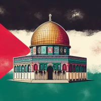 Palestine Flag Wallpaper HD 4K